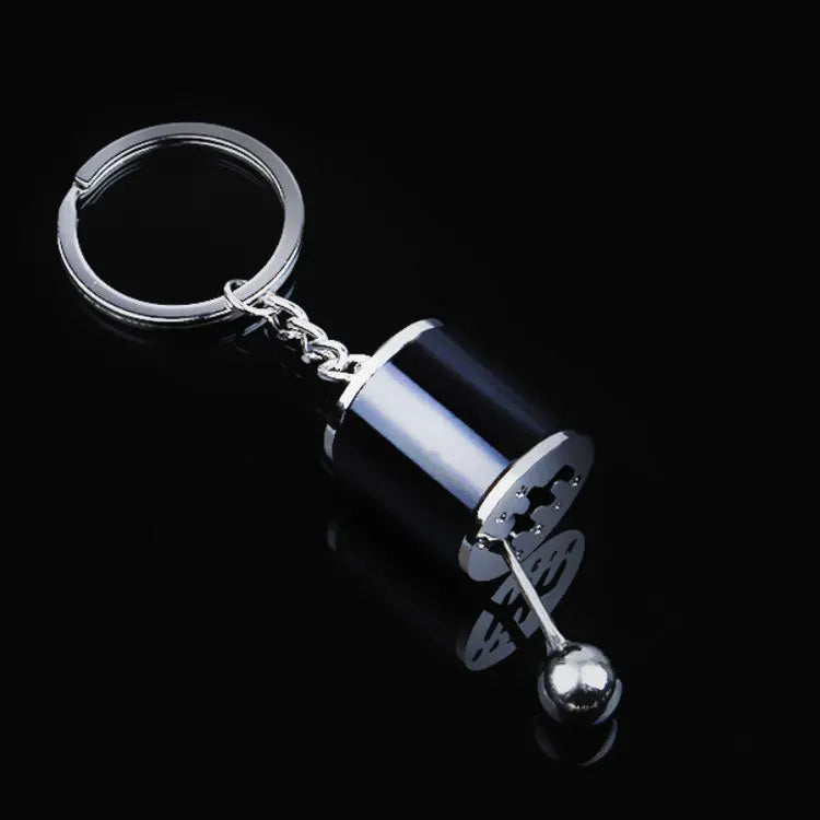 2026 Creative Gear Head Keychain – Turbo Gearbox Car Keyring Gift