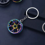 2026 Creative Gear Head Keychain – Turbo Gearbox Car Keyring Gift