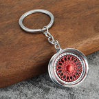 2026 Creative Gear Head Keychain – Turbo Gearbox Car Keyring Gift