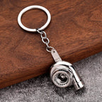 2026 Creative Gear Head Keychain – Turbo Gearbox Car Keyring Gift