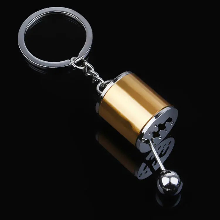 2026 Creative Gear Head Keychain – Turbo Gearbox Car Keyring Gift