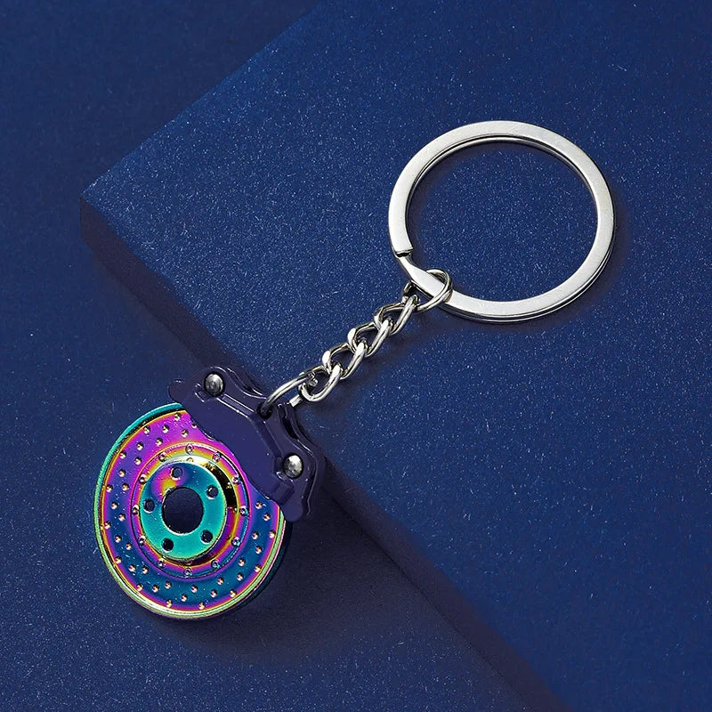 2026 Creative Gear Head Keychain – Turbo Gearbox Car Keyring Gift