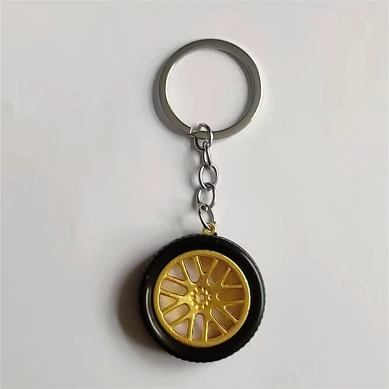 2026 Creative Gear Head Keychain – Turbo Gearbox Car Keyring Gift