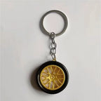 2026 Creative Gear Head Keychain – Turbo Gearbox Car Keyring Gift