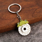 2026 Creative Gear Head Keychain – Turbo Gearbox Car Keyring Gift