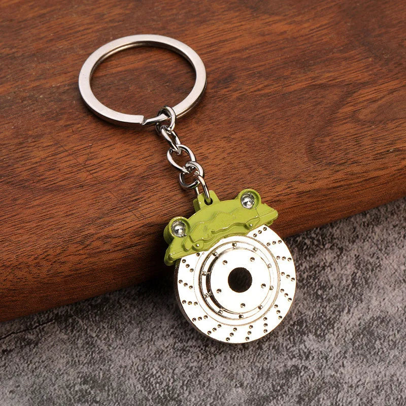 2026 Creative Gear Head Keychain – Turbo Gearbox Car Keyring Gift