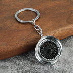 2026 Creative Gear Head Keychain – Turbo Gearbox Car Keyring Gift