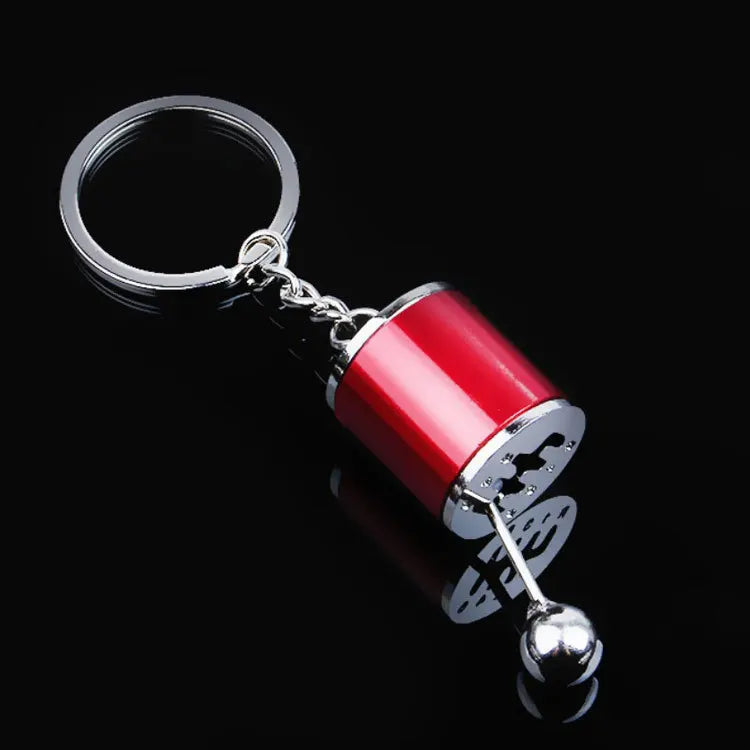 2026 Creative Gear Head Keychain – Turbo Gearbox Car Keyring Gift