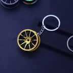 2026 Creative Gear Head Keychain – Turbo Gearbox Car Keyring Gift