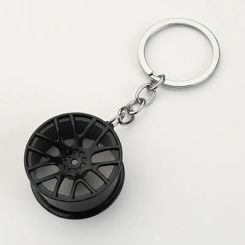 2026 Creative Gear Head Keychain – Turbo Gearbox Car Keyring Gift