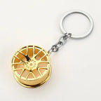 2026 Creative Gear Head Keychain – Turbo Gearbox Car Keyring Gift