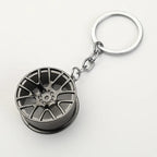 2026 Creative Gear Head Keychain – Turbo Gearbox Car Keyring Gift