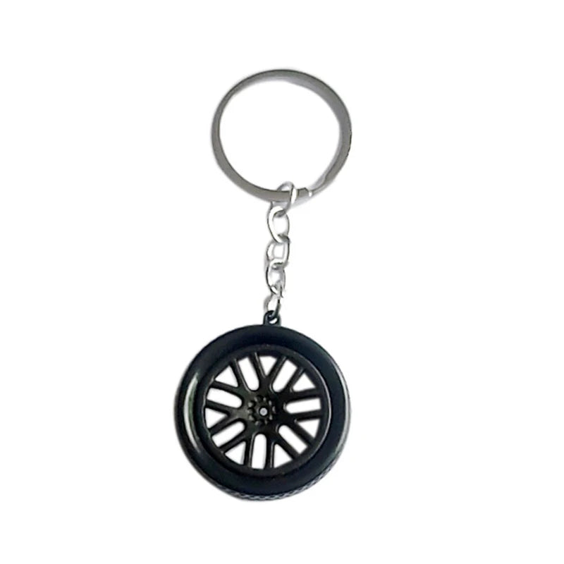 2026 Creative Gear Head Keychain – Turbo Gearbox Car Keyring Gift