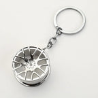 2026 Creative Gear Head Keychain – Turbo Gearbox Car Keyring Gift