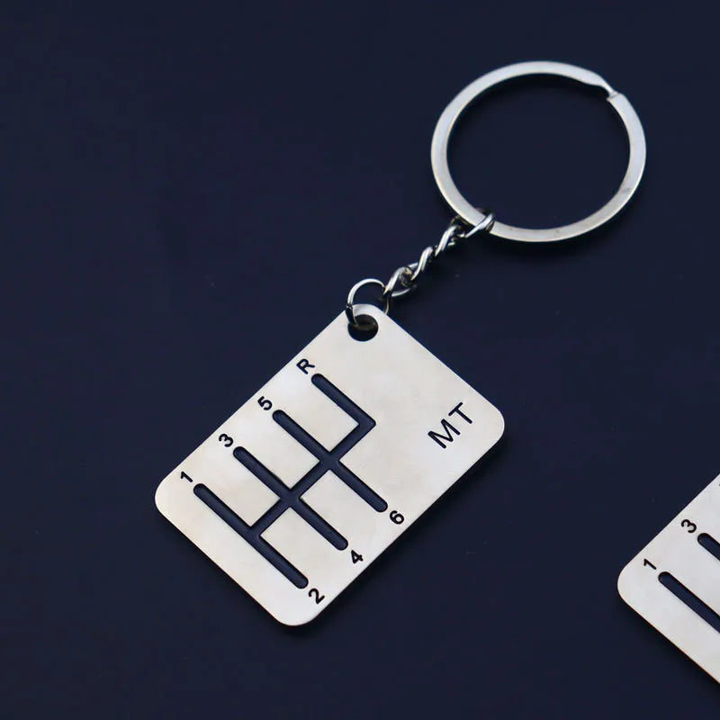 2026 Creative Gear Head Keychain – Turbo Gearbox Car Keyring Gift