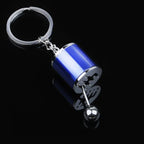 2026 Creative Gear Head Keychain – Turbo Gearbox Car Keyring Gift