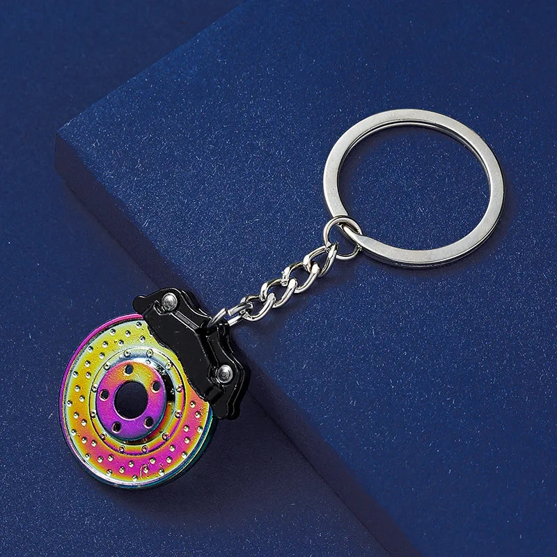 2026 Creative Gear Head Keychain – Turbo Gearbox Car Keyring Gift