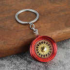 2026 Creative Gear Head Keychain – Turbo Gearbox Car Keyring Gift