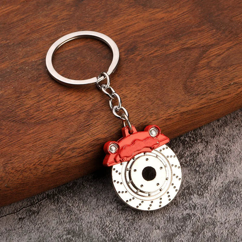 2026 Creative Gear Head Keychain – Turbo Gearbox Car Keyring Gift