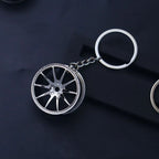 2026 Creative Gear Head Keychain – Turbo Gearbox Car Keyring Gift
