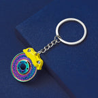2026 Creative Gear Head Keychain – Turbo Gearbox Car Keyring Gift