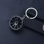 2026 Creative Gear Head Keychain – Turbo Gearbox Car Keyring Gift