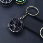 2026 Creative Gear Head Keychain – Turbo Gearbox Car Keyring Gift